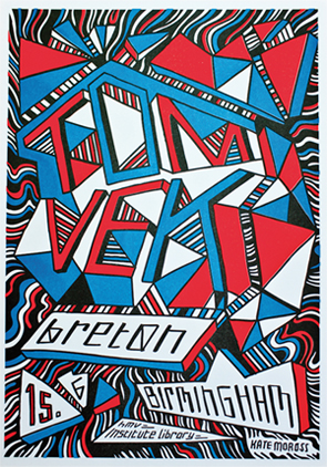 Poster: Tom Vek Poster: Tom Vek